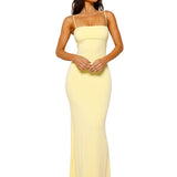 Katarina – Elegantna Uska Haljina od Svile