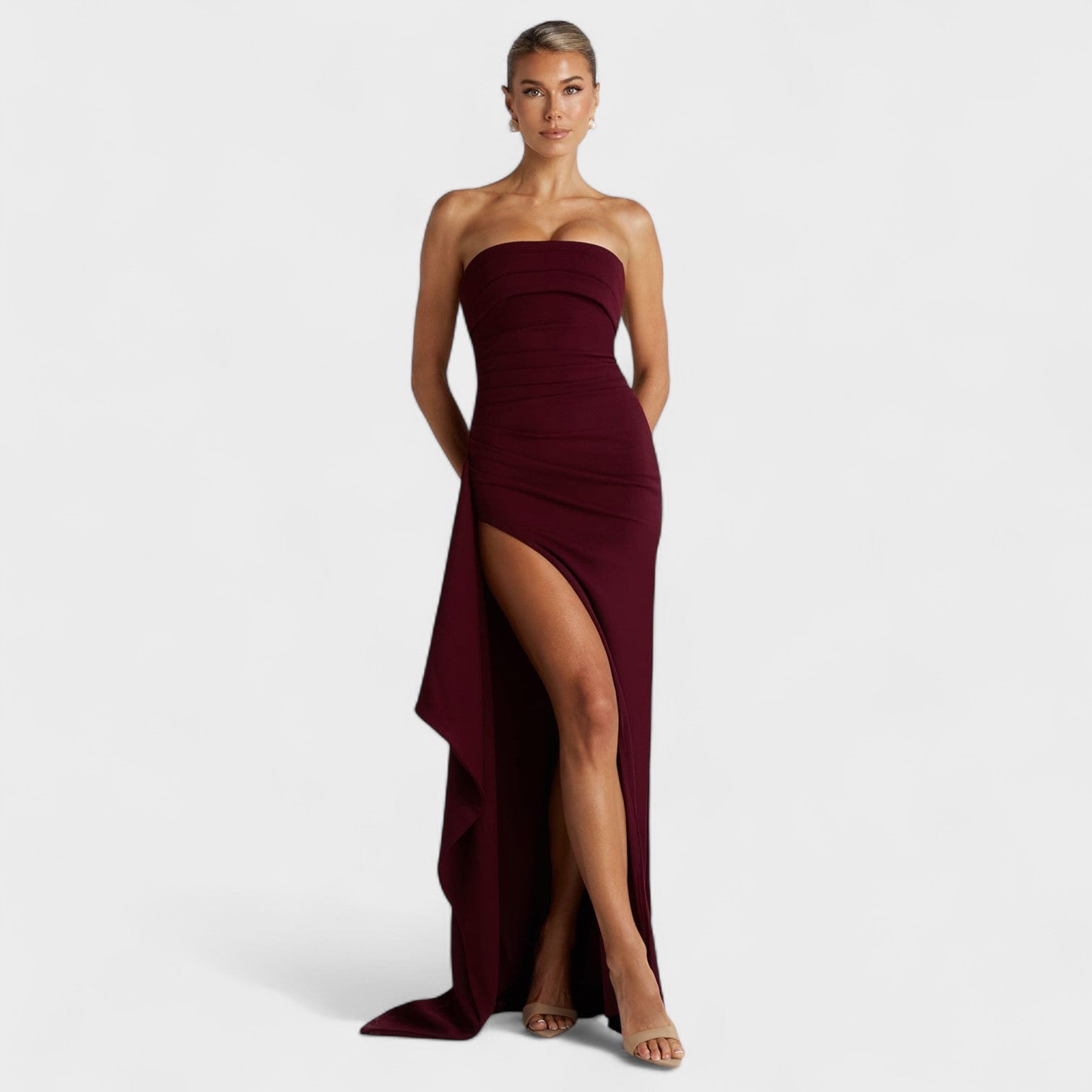Maja – Elegantna Maxi Haljina od Svile